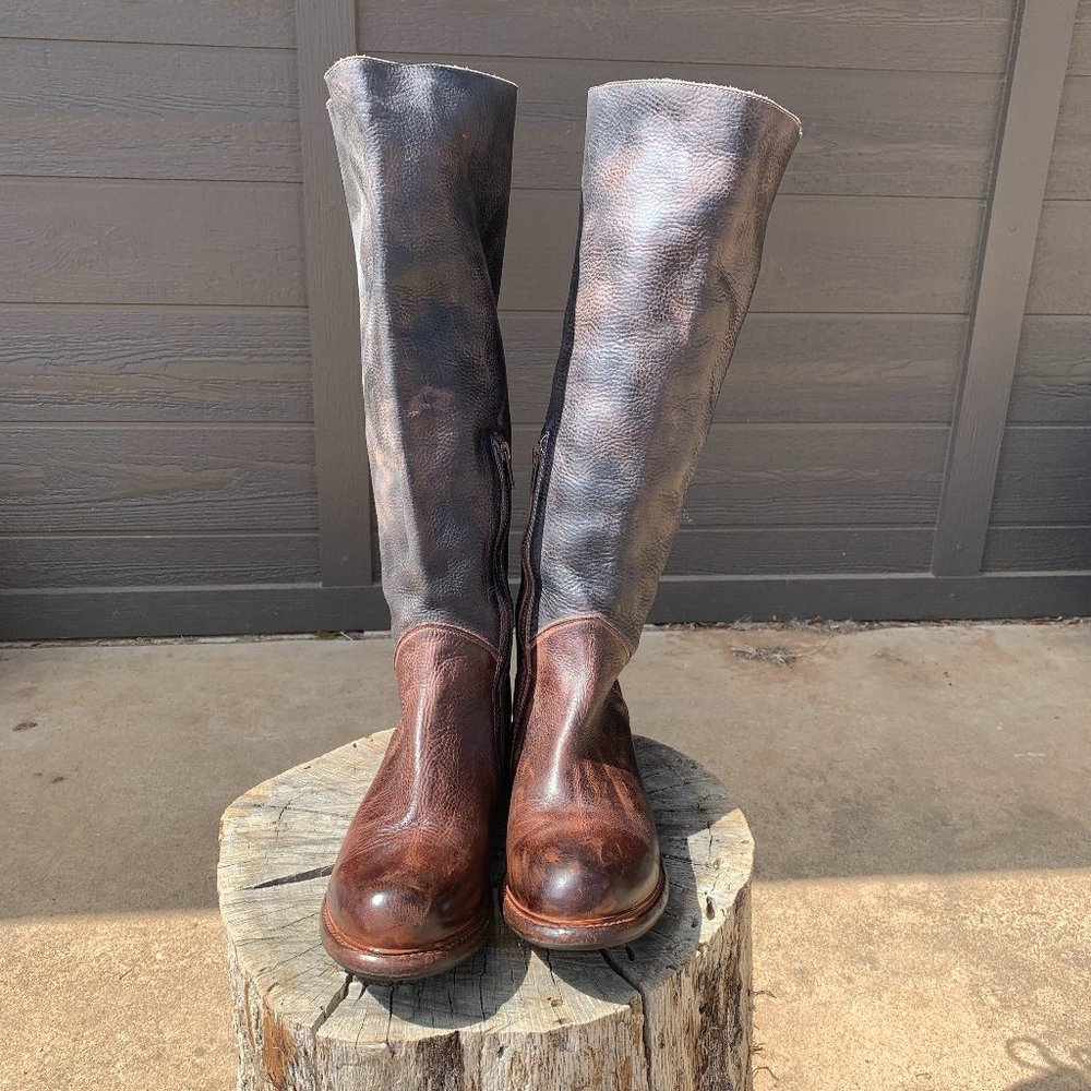 Bed Stü Womens 10 Manchester Leather Boots